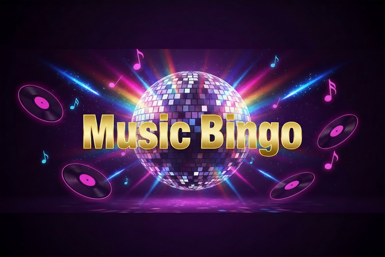 Music Bingo Hero Banner